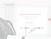 Tablet Screenshot of lupker.nl